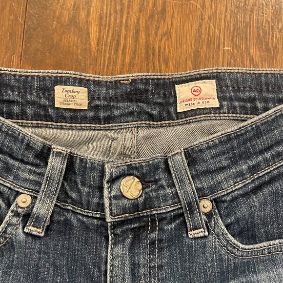 Adriano Goldshmied Tomboy Crop Relaxed Straight 27R - Picture 5 of 5